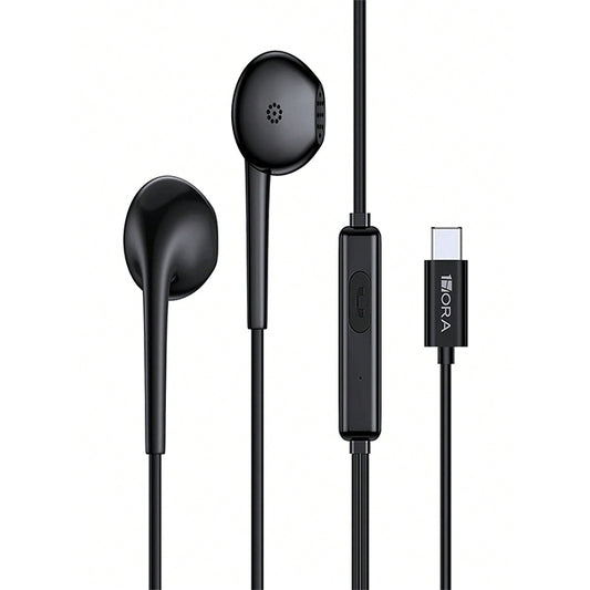 Audífonos alámbricos tipo c-AUT124